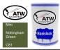 Preview: Mini, Nottingham Green, C81: 500ml Lackdose, von ATW Autoteile West.